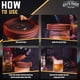 thumbnail image 3 of Kit Ahumador Whiskey G Js Finest Ribbed Smoker 6 Maderas Antorcha, 3 of 3