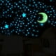 thumbnail image 3 of 111pcs, Star And Moon Combination 3D Wall Sticker Living Room Bedroom Decoration For Kids Room Home Glow In The Dark Stickers, 3 of 5
