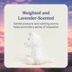 thumbnail image 3 of Peluche Warmies Unicornio 33 cm 1,5 kg Lavanda, 3 of 6