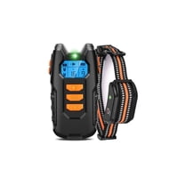 Beyai - Collar De Entrenamiento Para Perros 300Mt 8 Niveles Naranja