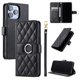 thumbnail image 3 of Funda Acolchada con Anilla y Correa para iPhone 14 Pro Max Slots para Tarjetas Negro, 3 of 5