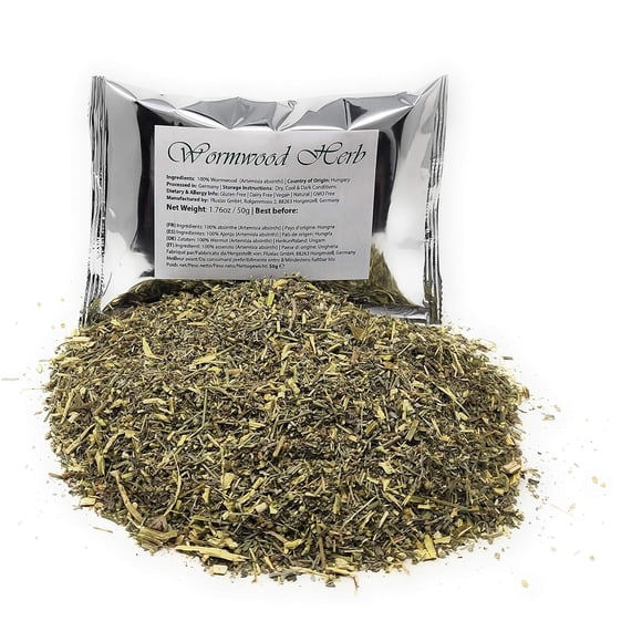 Hierba Ajenjo 50g - Aromatizante para Licores y Vinos