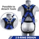 thumbnail image 2 of Arnés Seguridad TRSMIMA Protección Caídas ANSI Z359.11 Ajustable, 2 of 3