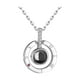 thumbnail image 1 of Collar Del Día De San Valentín Para Mujer Para Festivales Celebraciones Del Día De San Valentín Plata, 1 of 5