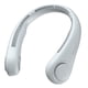 thumbnail image 1 of Ventilador de cuello portátil JISULIFE, sin hojas, recargable, 4000 mAh, gris, 1 of 9
