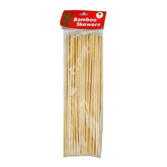 Palitos De Brocheta Color Natural 25 Cm X50 Unidades