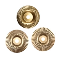 Magideal - 3X Ruedas De Lijado Juego De Ruedas De Pulido Almohadilla De Disco Lijadora Pulidora Juego De Discos De Lijado Herramienta De Bricolaje Para Suelo De Diámetro 10Cm