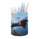 thumbnail image 1 of Apex Legends-theme Cylinder Pen Holder Pencil Organizer with Flannel Lining PVC Leather Material Cardboard Base for study work 10*8CM, 1 of 6