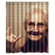 thumbnail image 1 of Cortina de ducha de música rock con ganchos, tamaño 66 x 72 pulgadas, 1 of 3