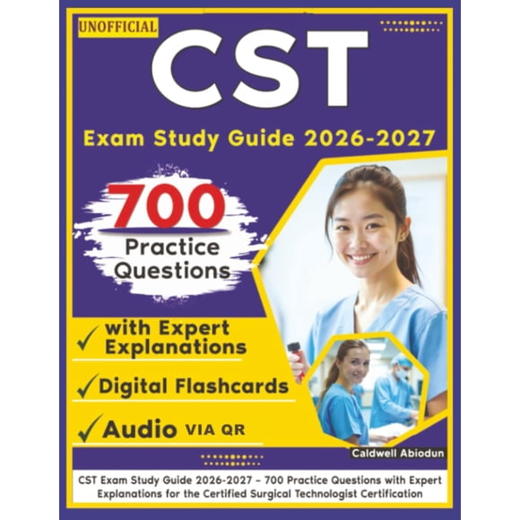 Guía de Estudio PassFirstTry Press para el Examen CST 2026-2027 con 700 Preguntas y Respuestas