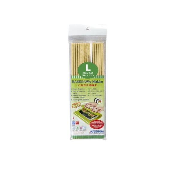 Esterilla De Sushi Antibacterial Makisu Hasegawa "L" Beige