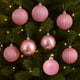 thumbnail image 2 of 10 Bambalinas Esfera Navideña 6cm Oro Rosa Adorno Decoración, 2 of 3