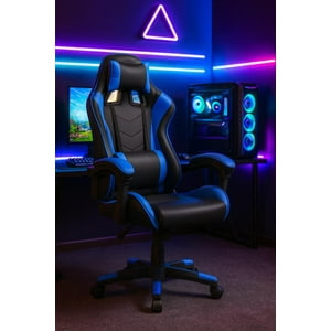Cosas Casa - Silla Gamer Color Azul Azul
