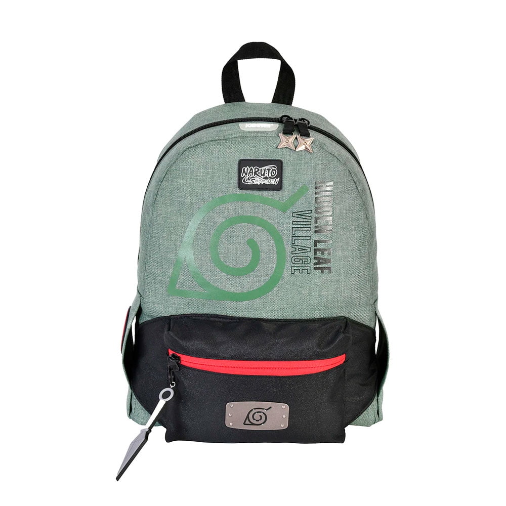 Naruto - Mochila Premium Original Shippuden Aldea Hoja