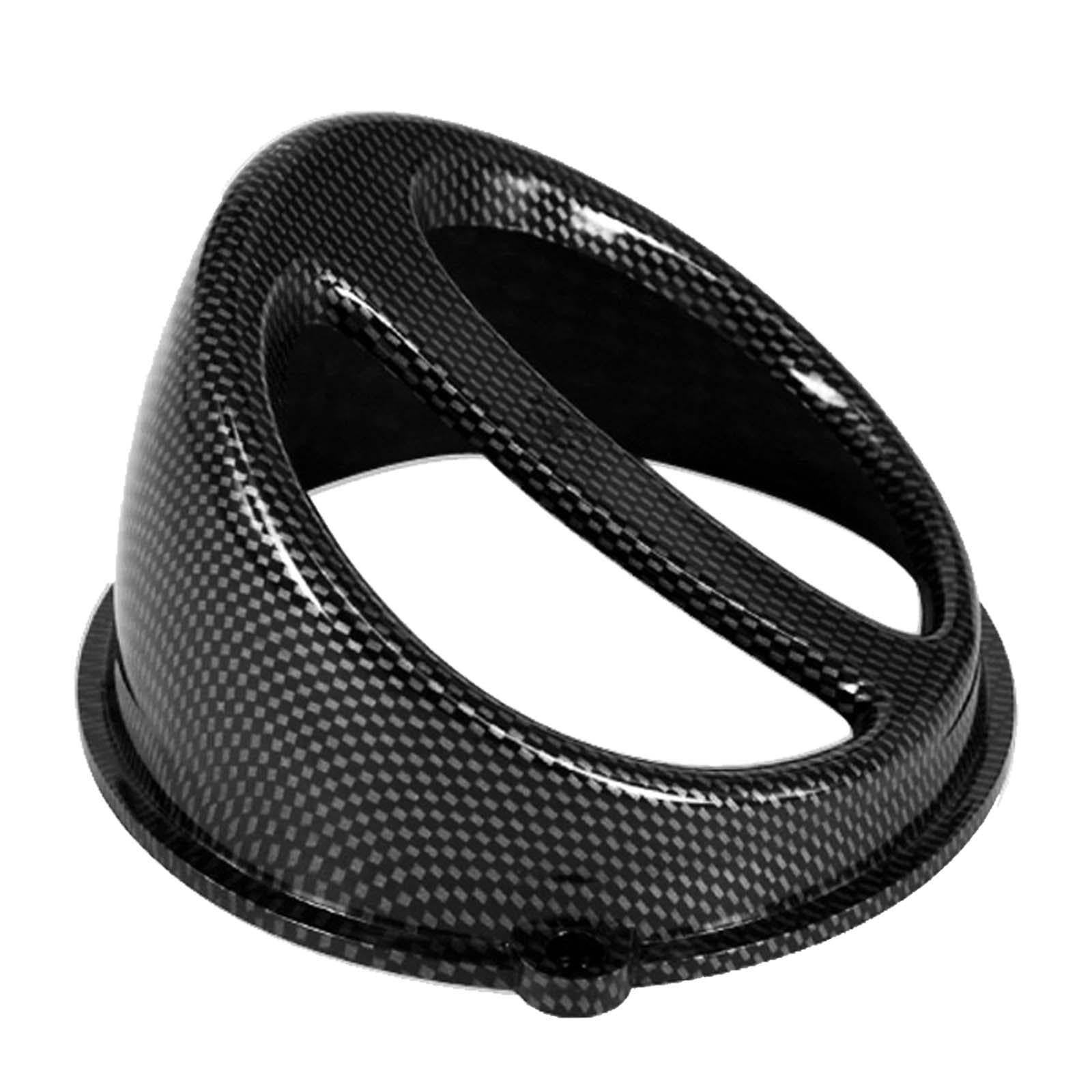 Magideal - Accesorios Para Motocicletas, Piezas De Repuesto, Reemplazo Automotriz Profesional, Cubierta De Ventilador De Refrigeración De Motor Para Jog50 90 Patrón De Fibra De Carbono