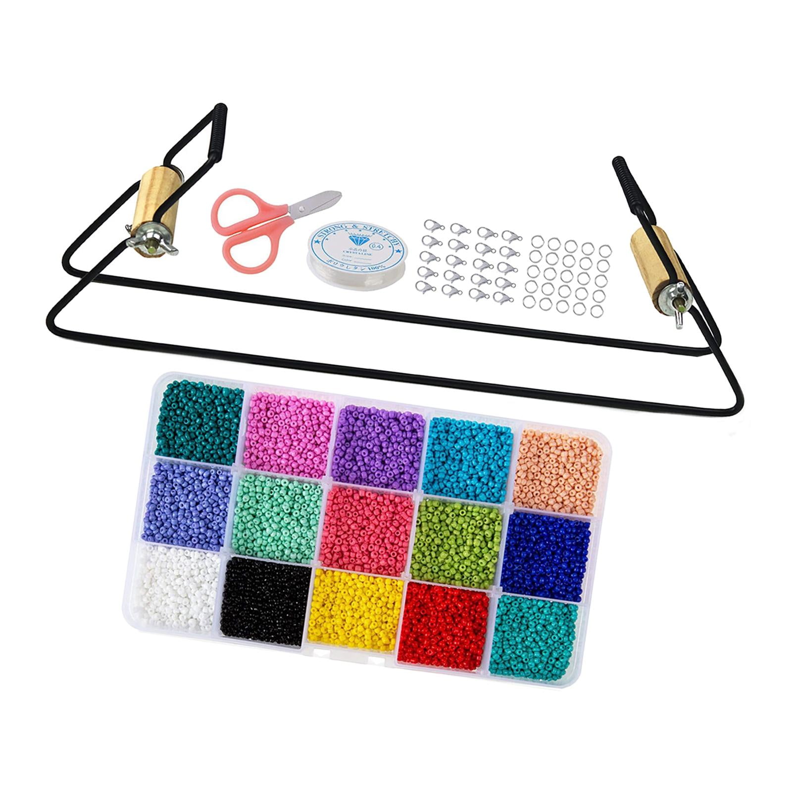 Bothyi - Kit De Telar De Cuentas Cierres De Langosta Hilo Para Collares Fabricación De Joyas Principiantes