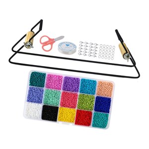 Bothyi - Kit De Telar De Cuentas Cierres De Langosta Hilo Para Collares Fabricación De Joyas Principiantes