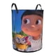 thumbnail image 2 of Agnes de Mi Villano Favorito Cesta de lavandería de gran capacidad redonda con asa, bolsa para ropa sucia plegable, almacenamiento para dormitorio, baño y lavadero 44x35 cm, 2 of 6