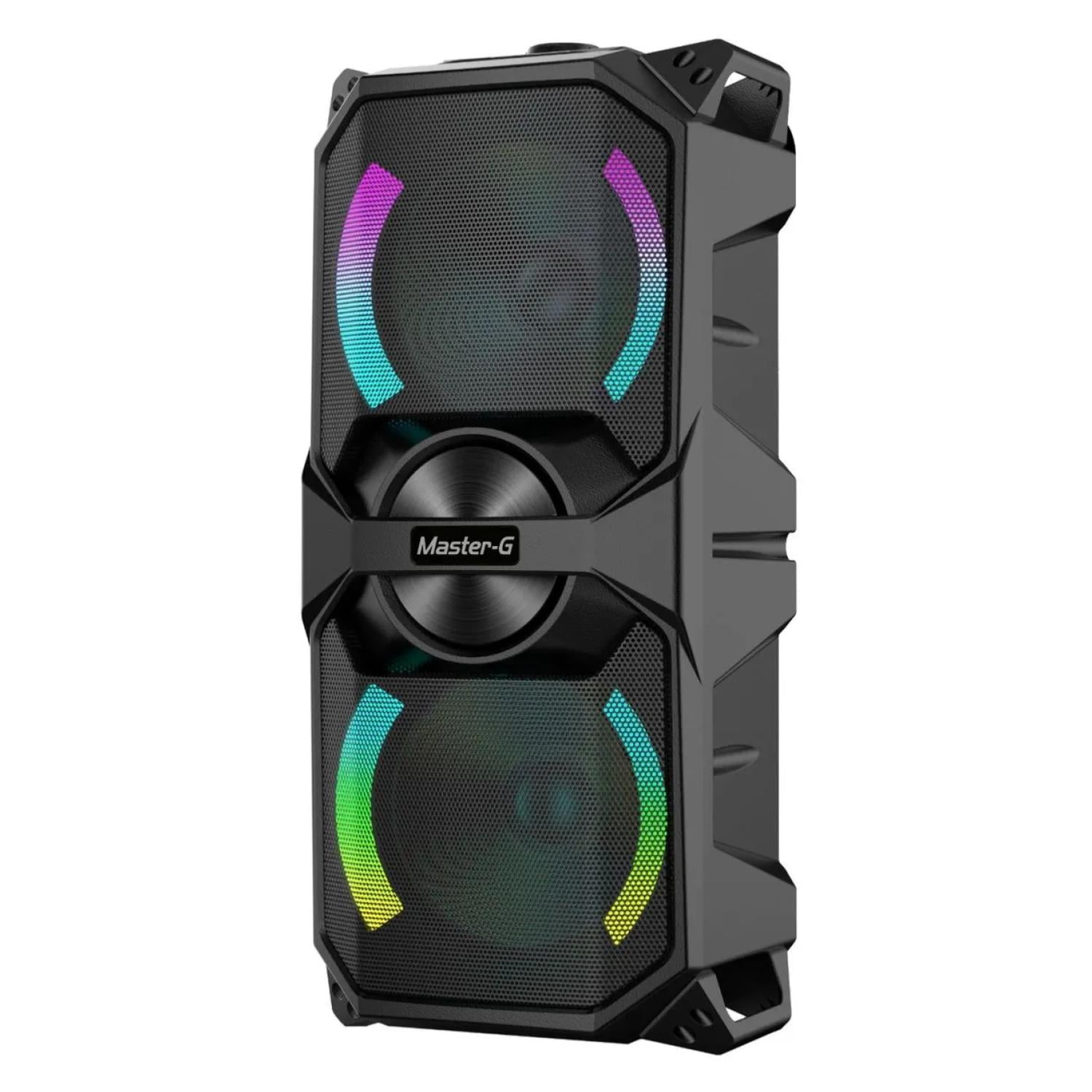 Master G - Parlante Bluetooth Karaoke 4000w Negro Luxor