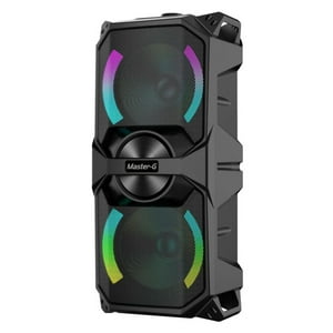 Master G - Parlante Bluetooth Karaoke 4000W Negro Luxor
