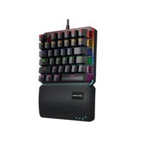 Reptilex - Teclado Gamer Mecanico Usb 1 Mano 35 Teclas Rgb