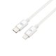 thumbnail image 3 of Cable Tipo C Fabric Tipo C/Lightning MFI 2M Blanco, 3 of 3