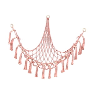 Bothyi - Hamaca De Animales Rellenos, Juguete De Red De Felpa, Macramé, Bohemio, Sala De Estar, Almacenamiento De Exhibición