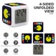 thumbnail image 3 of Pacman theme 7 colors Alarm Clock Digital LED Alarm Clock Gifts for kids friends family, 3 of 6
