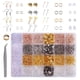 thumbnail image 4 of Kit De Suministros Para Hacer Pendientes De 3600 Uds., Ganchos Para Pendientes DIY, Anillos De Salto, Alfileres De Ojo, 4 of 5