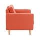 thumbnail image 5 of Sofa Retro 1c Felpa 05 Naranja, 5 of 6