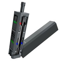 Magideal - Juego De Destornilladores De Precisión Magnéticos 30 En 1 Para Reparación De Gafas Y Pc.