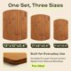 thumbnail image 2 of Juego de 3 tablas de cortar ROYAL CRAFT WOOD de bambú, 2 of 8