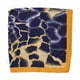 thumbnail image 2 of Pañuelo Mediano Tipo Seda De 90x90cm Animal Print Con Borde naranja Talla Única, 2 of 4