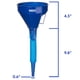 thumbnail image 4 of Embudo flexible Terbold para automóviles con manguera, boca ancha, azul, 4 of 7