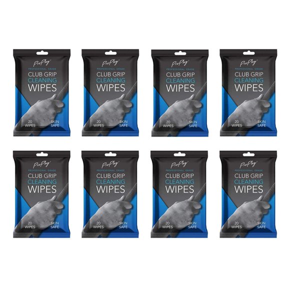 Toallitas de Limpieza ProPlay para Empuñaduras de Palos de Golf – Pack de 8