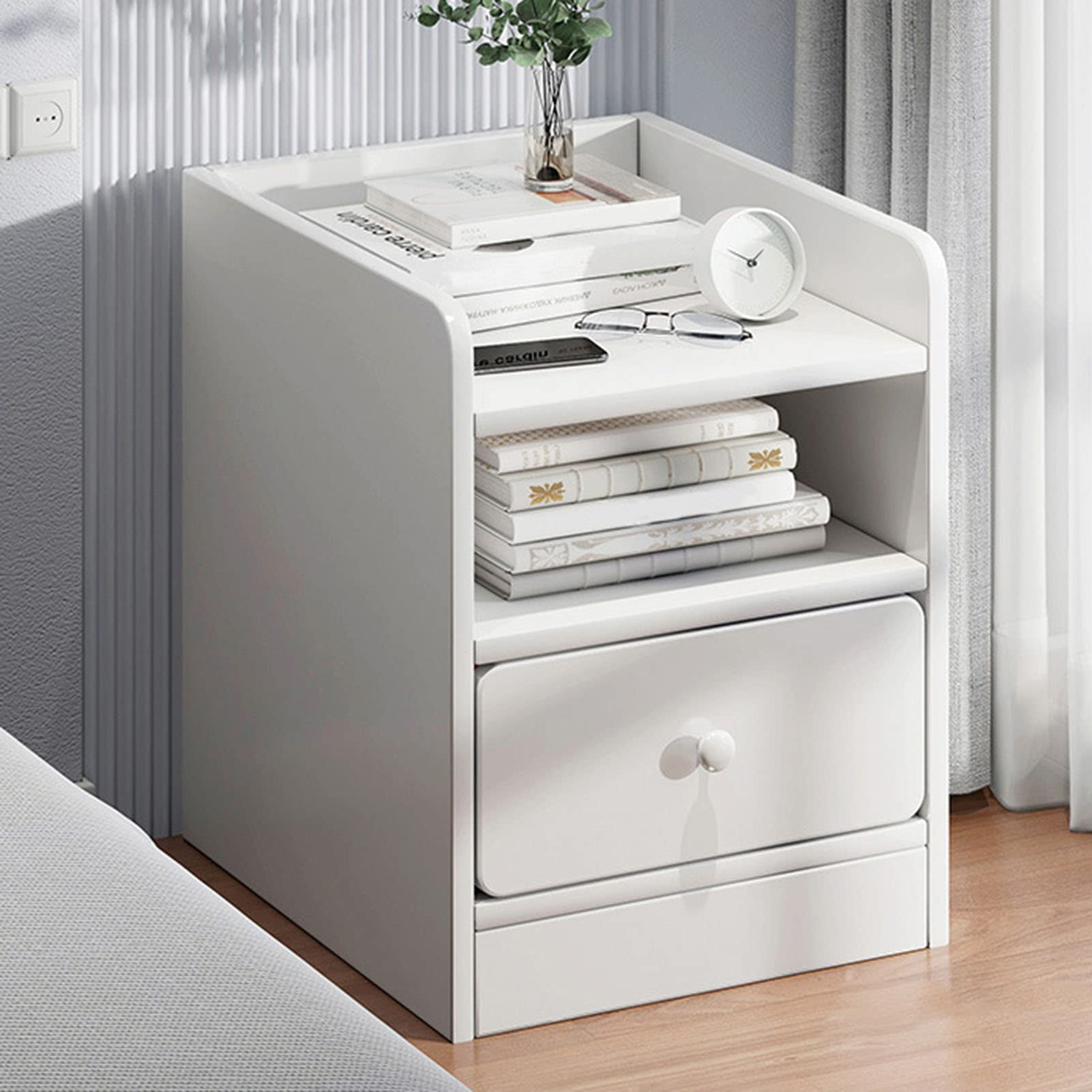 Tienda El Garage - Velador Mesita 3 Niveles 1 Cajon Zt1