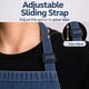 thumbnail image 4 of Delantal SOITU de denim 2 unidades, 3 bolsillos, ajustable, 4 of 8
