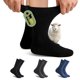 thumbnail image 1 of Calcetines Forcool de Lana Merino XL Negro/Azul/Gris - Pack de 3 pares, 1 of 9