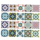 thumbnail image 3 of 20 piezas de azulejos de mosaico de pared pegatinas cocina ba?o azulejo calcomanías # 1 10x10cm, 3 of 3