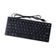 thumbnail image 2 of Teclado con cable USB, pulsación silenciosa, práctico, pequeño, alta confiabilidad, moderno, 78 teclas, escritura cómoda para el hogar, portátil y Negro, 2 of 5