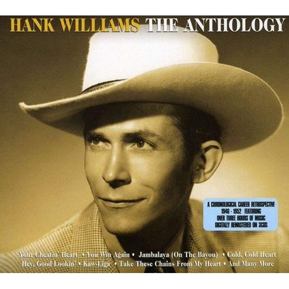 CD Antología NOT NOW de Hank Williams