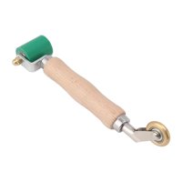 Magideal - Rodillo De Costura De Silicona, Material De , Costura De Esquina, Rueda De Presión De Latón, Herramienta De Alisado, Rodillo De Soldadura Para , Verde