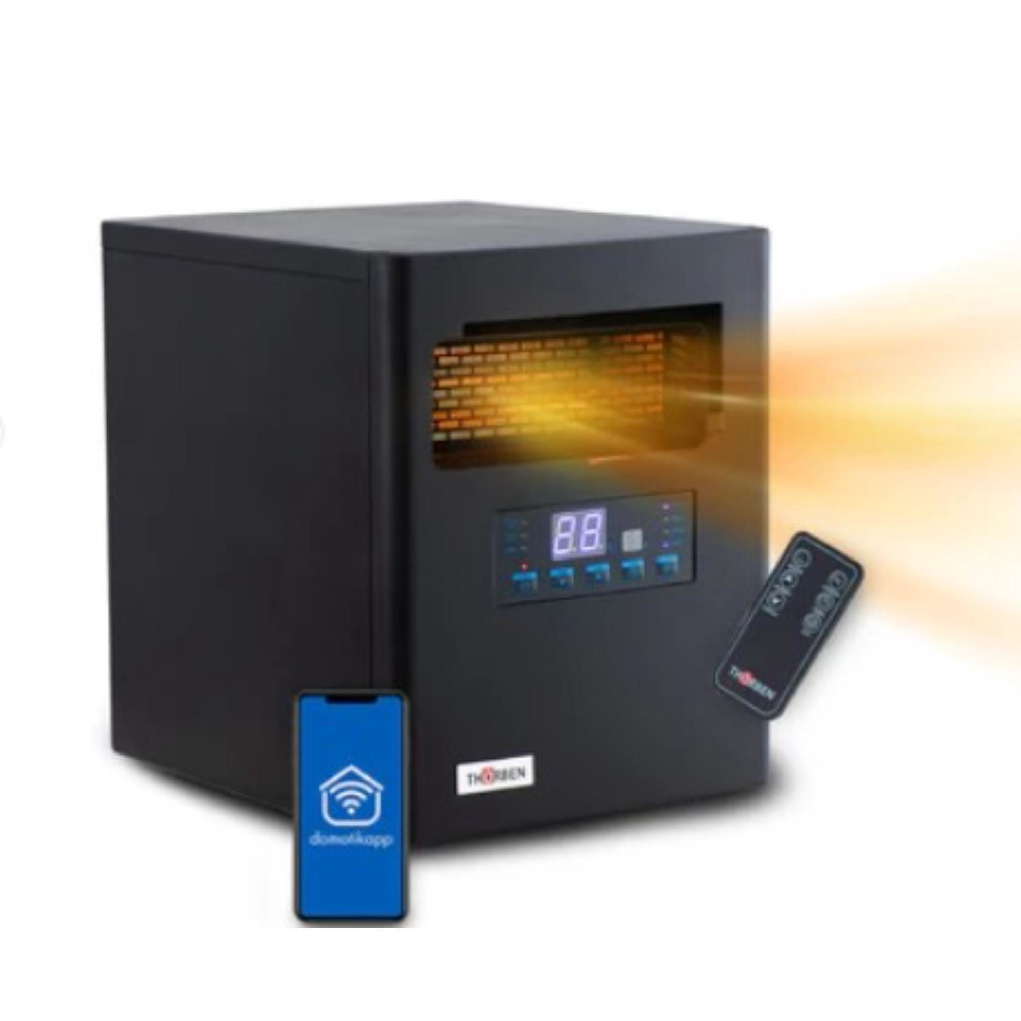 Thorben - Estufa Infrarroja Thor Green 1500 Wifi Negro