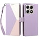 thumbnail image 3 of Cartera Plegable para Motorola Edge 70 Pro, PU Tricolor con Ranuras, Morado, 3 of 6