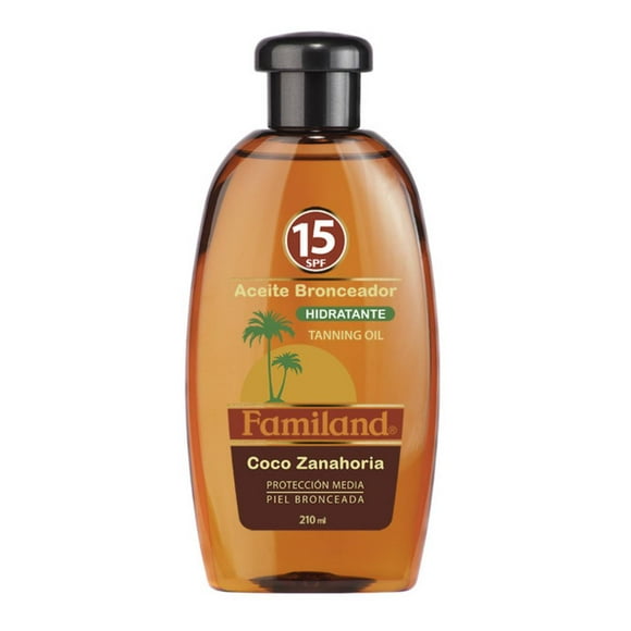 SOLAR SPF15 ACEITE BRONCEADOR FAMILAND