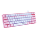 thumbnail image 3 of Teclado Hype Legend Rebel 60% Pinku rgb blanco, 3 of 3