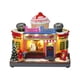 thumbnail image 2 of Estatua de pueblo navideño, figurita, artesanía con luz LED, hecha a mano con parte superior giratoria, adorno navideño para escritorio, regalo de año Forma de helado, 2 of 5