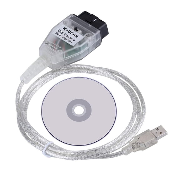 Cable de diagnóstico Antibreak INPA OBD2 K+DCAN para BMW