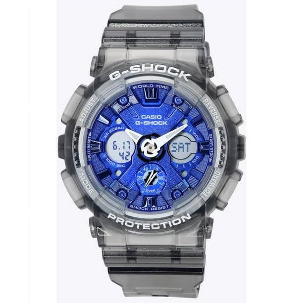 Reloj G-shock Translucent Gray Análogo Digital Cuarzo Gma-s120tb-8a 200m Para Mujer 
