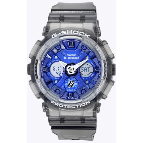 Casio - Reloj G-Shock Translucent Gray Análogo Digital Cuarzo Gma-S120Tb-8A 200M Para Mujer